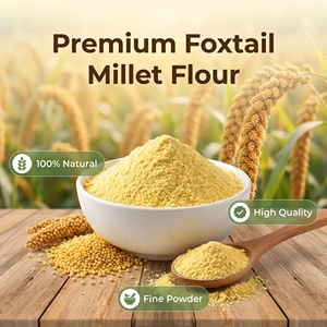 Farine de millet Foxtail en vrac pour marque privée, OEM, qualité alimentaire, <span class=keywords><strong>sans</strong></span> <span class=keywords><strong>gluten</strong></span>, adaptée aux diabétiques, pour pâtes et snacks de boulangerie - Product Image 4