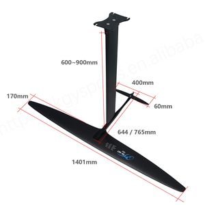 Nuevo ART PRO1401 Hydrofoil tabla de surf eléctrica fibra de carbono Wingfoil Board para juego de agua Efoil Jet logotipo personalizable Kite Surfing - Product Image 3