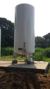 Azote liquide industriel Offre Spéciale/réservoir de stockage cryogénique avec finition enduite de poudre d'acier inoxydable et différentes capacités - Product Image 3