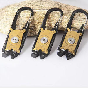 Outil multifonctionnel combiné 20-en-1 en acier inoxydable, clé à molette et tournevis, gadget portable EDC pour l'extérieur, vente en gros - Product Image 4