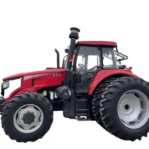 Penjualan ritel YTO LX1804 traktor 180HP bekas untuk ekspor dengan tingkat murah