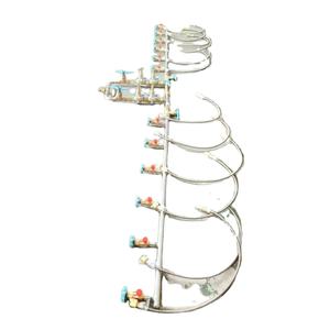 Aluminium 4-Unit <b>Cylinder</b> Frame Trolley Industrial <b>Gas</b> Nitrogen <b>Cylinder</b> Assembly with Hose and Rigid Manifold - Product Image 1