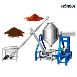 เครื่องผสมผงอาหารแบบมีมอเตอร์ AC ประสิทธิภาพสูง ผลิตจากวัสดุ SUS316L สำหรับผสมกาแฟ โกโก้ โปรตีนผง ความจุ 200 ลิตร - Product Image 2