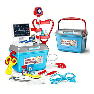 Trousse médicale pour enfants, jouet de docteur, jeu d'imitation, hôpital, clinique, dentiste, jeu de rôle, jouets éducatifs, activités d'apprentissage, cadeau - Product Image 1