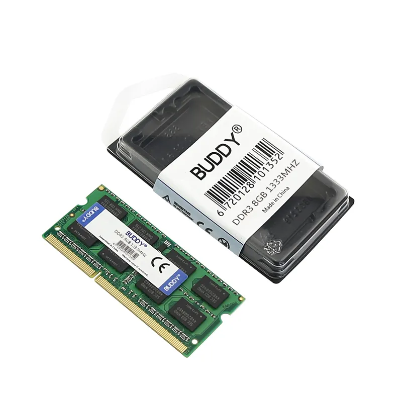 बडी DDR2 DDR3 रैम 2 जी/4 जी/8G लैपटॉप के लिए 533/667/800mhz 1333/1600/1866mhz