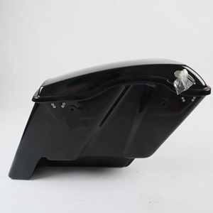 中国工厂新产品生动黑色2014哈雷戴维森旅游硬加长马鞍包 - Product Image 6