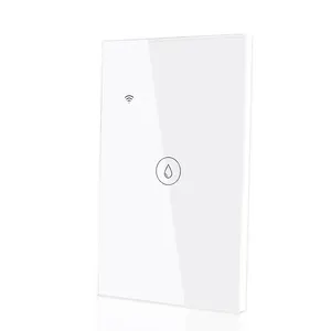 Homekit ewelink aquecedor de água, 20a, interruptor inteligente, controle sem fio, bluetooth, painel de vidro, led, sensor de luz, interruptor touch