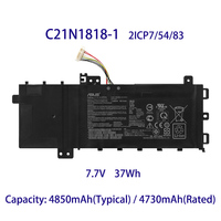 B21N1818 B21Bn2H B21BnEH baterai Laptop asli untuk ASUS VivoBook 17 X712FA S712EA 15 X512JA baterai Notebook isi ulang