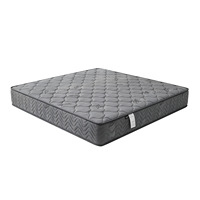 Matelas hybride OEM Queen Size à ressorts à haute compression, 20 cm d'épaisseur, style minimaliste moderne pour chambre à coucher