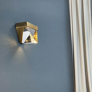 Lámpara de pared de cobre de estilo americano minimalista de lujo nórdico para dormitorio, sala de estar, pasillo, iluminación de pared de fondo - Product Image 4