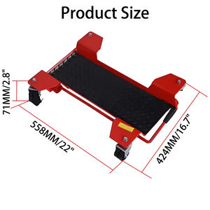Carrello Portautensili Mobile in Acciaio per Manutenzione di <span class=keywords><strong>Moto</strong></span> e Auto con Ruote - Product Image 2
