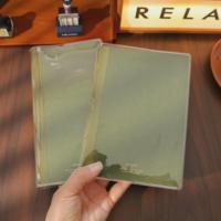 Cuaderno Minimalista LABON de Papel Tomoe River, A5 B6 A6, Diario Ecológico de 68 g/m², Bloc de Notas sin Residuos de Tinta con Cubierta Protectora Transparente