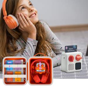 Estuche de Viaje Compatible con Mini Reproductor de Música para Niños, Bolsa para Altavoz Infantil, Reproduce Tarjetas de Audiolibros, EVA Impermeable y Resistente a Golpes - Product Image 5