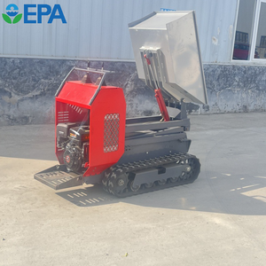 Mini-dumper chenillé 220 V direct usine avec moteur de pompe et engrenage en stock pour livraison rapide aux industries agricoles - Product Image 2