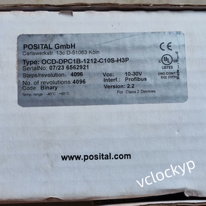 1 encodeur Posital OCD-DPC1B-1212-C10S-H3P neuf, livraison rapide par FedEx ou DHL - Product Image 2