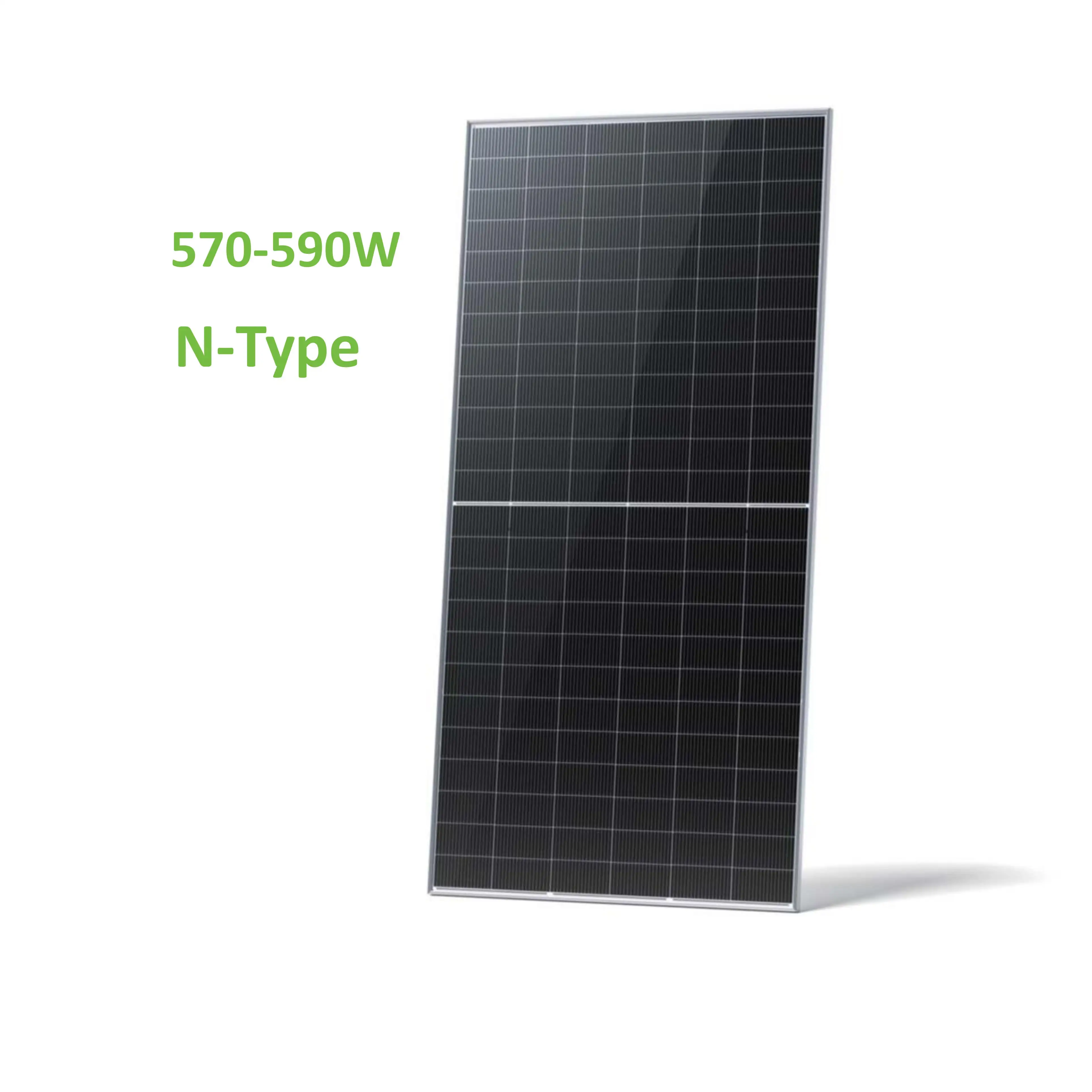 Vendita calda 570W 580W 590W tigre di tipo NEO N-tipo modulo pannello solare pv pv per l'industria