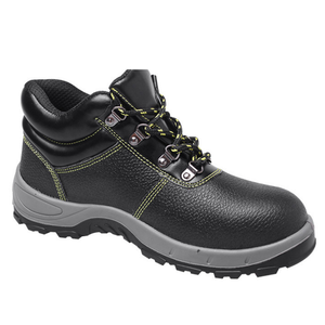 Zapatos de Seguridad de Cuero Vacuno con Puntera de Acero para Hombre y Mujer, Anti-Impactos y Anti-Perforación, con Plantilla de PU, Impermeables y Antideslizantes - Product Image 5