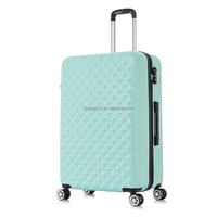 Vente en gros valise unisexe 20 24 28 pouces sac à roulettes en ABS ensemble de bagages de voyage 3 pièces