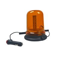 Nuevo Auto 12V/24V LED giratorio luces de baliza de emergencia señal intermitente techo ambulancia camión estroboscópico imán montado IP67 impermeable