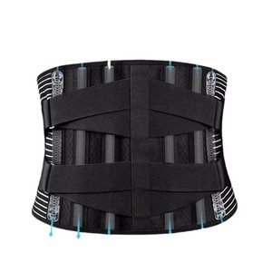 <span class=keywords><strong>Ceinture</strong></span> <span class=keywords><strong>de</strong></span> <span class=keywords><strong>Soutien</strong></span> <span class=keywords><strong>Lombaire</strong></span> Ajustable en Polyester et Nylon Respirant Certifiée CE, Meilleure Vente, Personnalisable, 6 Baleines Élastiques - Product Image 6
