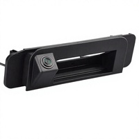 Caméra de recul pour Mercedes-Benz Classe C/CLA CVBS/AHD, vision nocturne 1080p 12V, mains libres, type fisheye