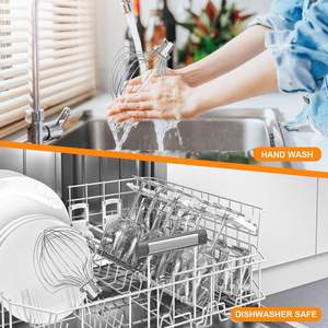 Accessoire mélangeur à bol croisé, bol en acier inoxydable de 7 litres pour mélangeurs KitchenAid, idéal pour fouetter les œufs et la crème - Product Image 4