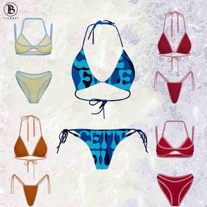 Traje de Baño de Dos Piezas para Mujer, Tendencia Verano 2026, Fabricante de Trajes de Baño Personalizados, Bikini de Playa, Diseño de Lujo - Product Image 2