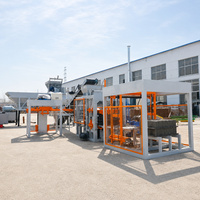 Machine à fabriquer des briques en béton QT8-15 à commande PLC automatique, haute efficacité, pour la production de pavés sur chantier