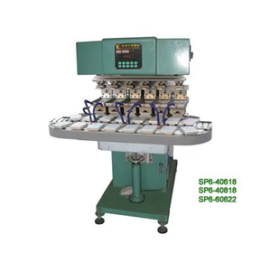 LC <span class=keywords><strong>6</strong></span> couleurs semi-automatique convoyeur Pad Printer New Hardware Used Motor Engine Paper <span class=keywords><strong>Golf</strong></span> Ball Gravure Machine Pump Label Printer - Product Image 4
