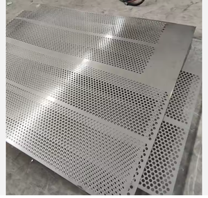 Tôle perforée en acier inoxydable, durable, antirouille, résistante au feu, résistante à l'eau, grille de ventilation industrielle, maille pour sol et mur - Product Image 5