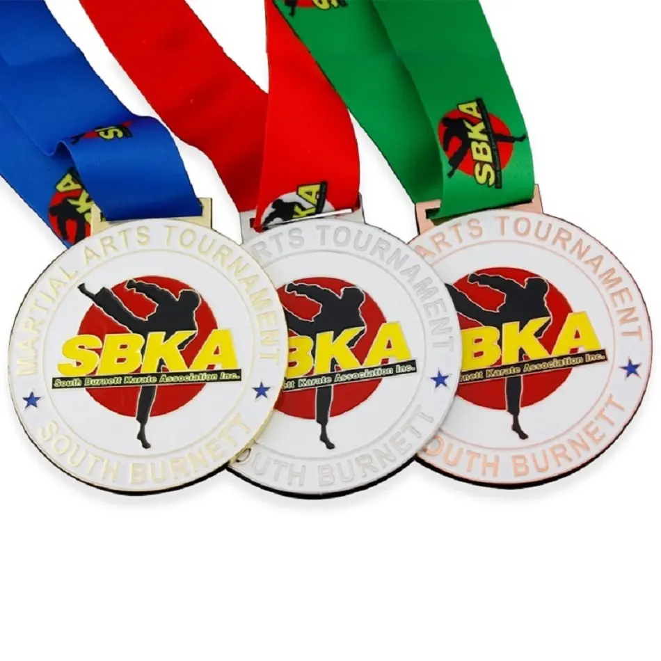 Madalya özel <span class=keywords><strong>dünya</strong></span> <span class=keywords><strong>çapında</strong></span> spor şampiyonası ekran spor yapılan boyalı teknik Taekwondo madalyaları