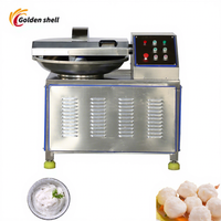 Machine à hacher la viande en acier inoxydable, coupe-légumes automatique, coupe-légumes à bol de 20 L, économiseur de travail