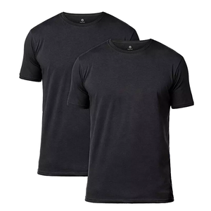 T-shirts personnalisés en tissu tricoté de 200 grammes, motif uni, décontracté, vierge, fabrication chinoise, impression en relief 3D - Product Image 2