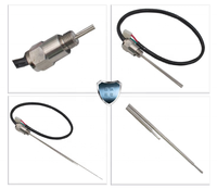 Sonde de capteur de niveau d'eau liquide à 3 aiguilles en acier inoxydable ou en laiton