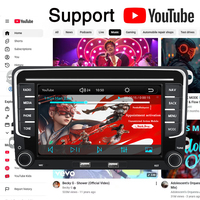 Sistema de Navegación GPS para Auto con WiFi para VW Volkswagen, Reproductor Multimedia Linux Inalámbrico de 7 Pulgadas