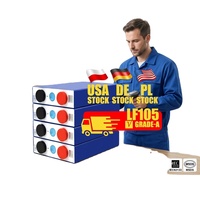 Solusi Lengkap Baterai Lifepo4 Prismatic Lf105 3.2V 105Ah Terlaris untuk Kit Baterai DIY, Penyimpanan Tenaga Surya, dan