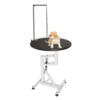 Bureau de salon pour chiens en gros ascenseur pneumatique toilettage usine pneumatique table de salon pour chiens de compagnie personnalisé fourni fabricant bureau de salon pour chiens