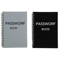 Meilleur vendeur 2026 logo d'entreprise personnalisé carnet de mots de passe d'adresse de connexion Internet avec onglets