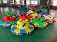 QIQU Heavy Duty Commercial Grade PVC 360 Spinning avec LED Lights Musique pour Enfants Gonflable Électrique Bumper Cars