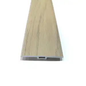 Spc Pvc โพลีสไตรีน Baseboard T การเปลี่ยนพื้น BBL กระดานรอบสีดำ2400*45*5มม