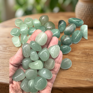 Piedras de Aventurina Verde Pulimentadas, Cristales Ovalados para Decoración del Hogar y Feng Shui - Product Image 3