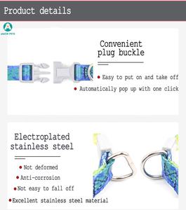 Set di guinzagli per cani di moda ecologici con fettuccia in poliestere con motivo stampato personalizzabile - Product Image 6