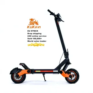 Kugookirin-neumático todoterreno G3 de 10,5 pulgadas, el mejor scooter Eléctrico de 52V, 18AH, 1200W, gran Motor, 50 km/h, Envío Gratis