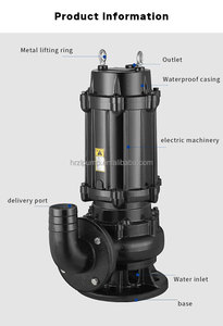 Pompes submersibles anti-colmatage série QW pour boue et eaux usées – Pompe de dragage de sable pour une élimination efficace - Product Image 6