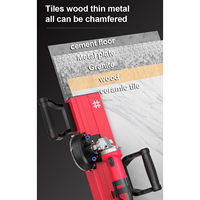 Máquina Manual para Biselado de Bordes de Piedra SHIJING 9606 45° °   Herramienta de Biselado para Fabricación de Encimeras