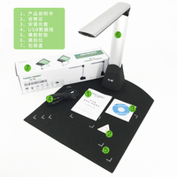 Scanner de documents de bureau Portable USB OEM A4 13MP pour la numérisation de documents par caméra