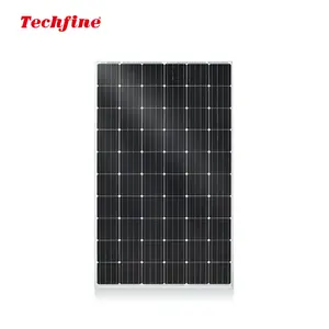Panel solar de silicio monocristalino y de silicio policristalino Techfine Solar Energy PV Home 10W 80W 100W 540W 250W 300W