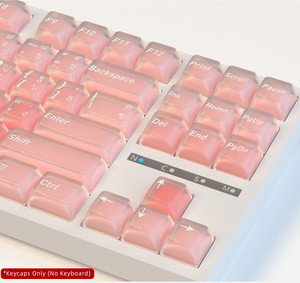 Teclas CSA Profile Thai Foundation, teclas de doble capa impresas en pantalla mate, PBT+PC para teclado mecánico Mx Switch - Product Image 6