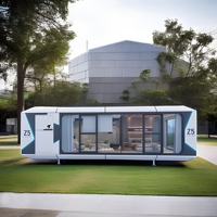 Capsule Intelligente Apple : Bâtiment Moderne en Structure Acier pour Maison, Bureau, Hôtel – Version Internationale Personnalisée