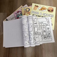 Livre de coloriage pour enfants en promotion : Série Mignonne – Livre de dessin et de coloriage pour enfants, idéal pour l'éducation et le divertissement, livre à pages tournantes avec des dessins animés.